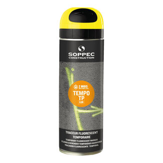 SOPPEC SOPPEC Tempo TP Tijdelijke Markeerspray Fluor Geel