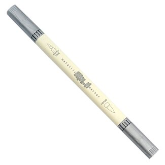 Gafer.pl Gafer.pl Double-Sided Metallic Marker - Silver