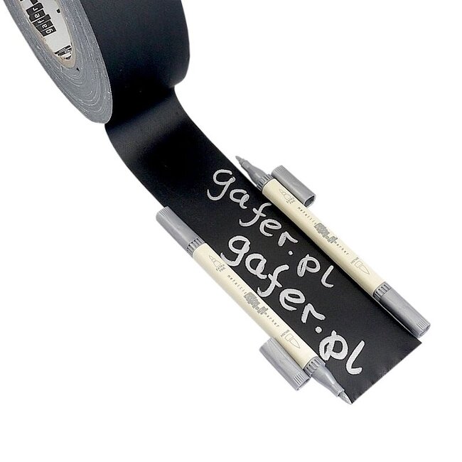 Gafer.pl Double-Sided Metallic Marker - Silver