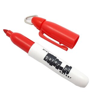 Gafer.pl Gafer.pl Mini Permanent Marker – Rot
