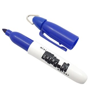 Gafer.pl Gafer.pl Mini Permanent Marker - Blauw