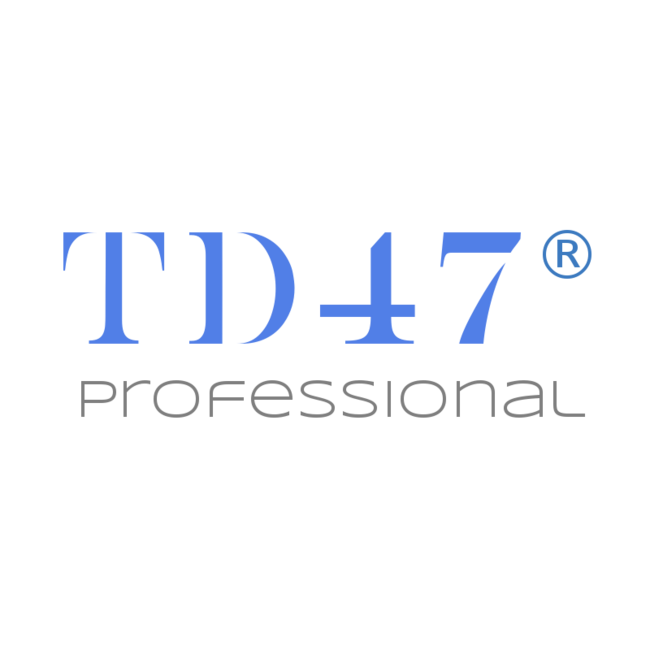 TD47 Professional Gaffa Tape 25mm x 25m Blue (Box 60 Roll)