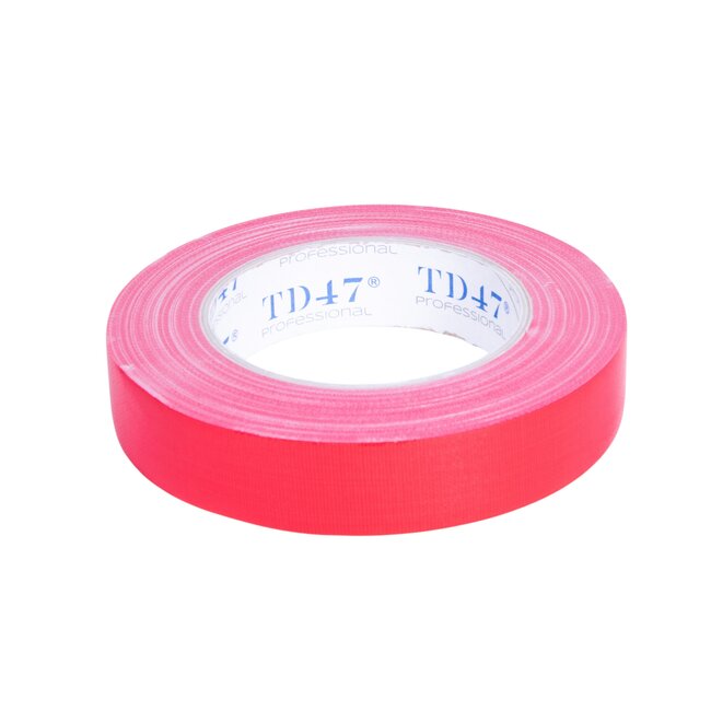TD47 Professional Gaffa Tape 25mm x 25m Rot