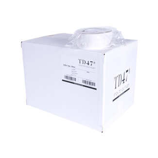 TD47 Products® TD47 Gaffa Tape 50mm x 25m Weiß - Box 30 Rollen