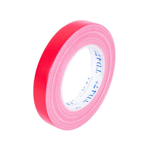 TD47 Professional Gaffa Tape 19mm x 25m Rouge (Boîte de 78 rouleaux)