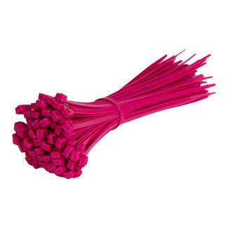 TD47 Products® TD47 Kabelbinder 4.8 x 300 mm Rosa