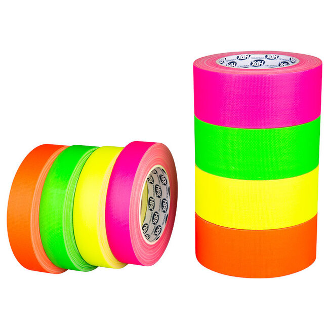 HPX Gaffer Tape 25 mm x 25 m Fluor Orange
