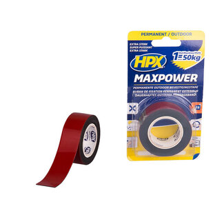 HPX HPX Max Power Outdoor-Befestigungsband 25 mm x 1,5 m