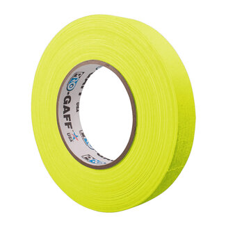 Pro Tapes® Pro Tapes Pro Gaff Fluor Gaffa Tape 24mm x 45m Jaune