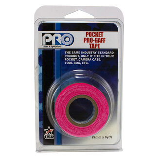 Pro Tapes® Pro Tapes Pro Gaff Pro Pocket Fluor Tape 24mm x 5,4m Rose