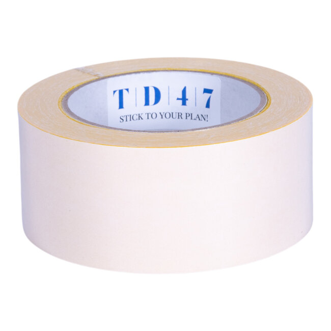 TD47 Dubbelzijdige Exhibition Tape 50mm x 25m