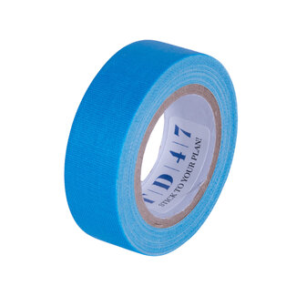 TD47 Products® TD47 Gaffa Tape Fluor Minirol 19mm x 5m Blauw