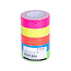 TD47 Fluorescent Gaffa Tape Mini Rolls (5 rolls / 19mm x 5m)