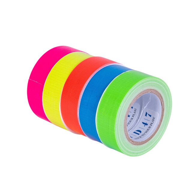 TD47 Ruban adhésif Gaffa Fluor Mini rouleaux (5 rouleaux / 19 mm x 5 m)