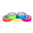 TD47 Fluorescent Gaffa Tape Mini Rolls (5 rolls / 19mm x 5m)