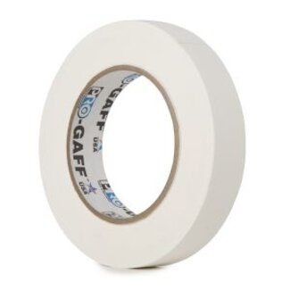 Pro Tapes® Pro Tapes Ruban adhésif Pro Gaff Gaffa, 24 mm x 22,8 m Blanc
