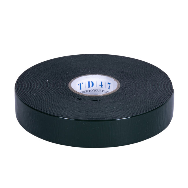 TD47 Double-sided Foam Tape 25mm x 10m Black