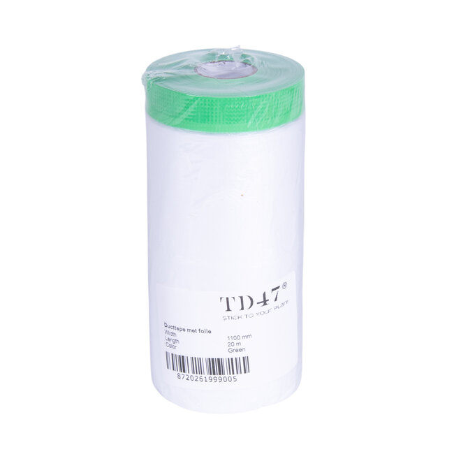 TD47 Duct tape with foil, 1100 mm x 20m
