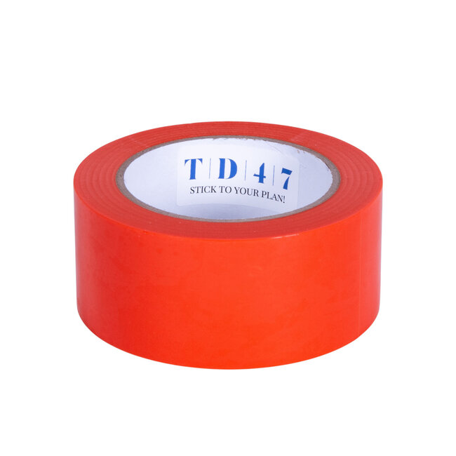 Ruban de marquage de sécurité TD47 50mm x 33m orange