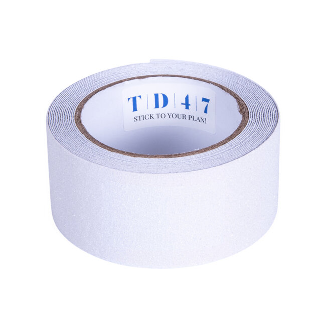 TD47 Ruban Antidérapant 50 mm x 5 m Blanc