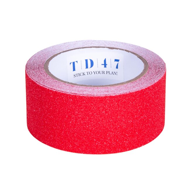 TD47 Antislip Tape 50mm x 5m Red