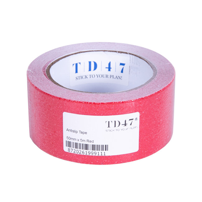 TD47 Antislip Tape 50mm x 5m Red