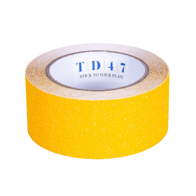 TD47 Antislip Tape 50mm x 5m Yellow
