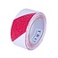 TD47 Ruban Antidérapant 50 mm x 5 m Rouge/Blanc