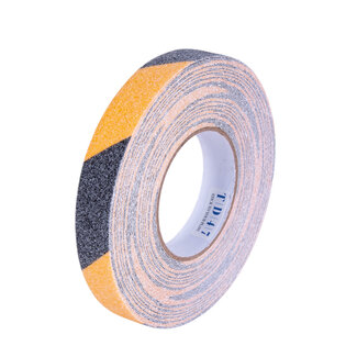 TD47 Products® TD47 Ruban Antidérapant 25 mm x 18,3 m Jaune/Noir