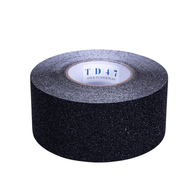 TD47 Ruban Antidérapant 75 mm x 18,3 m Noir