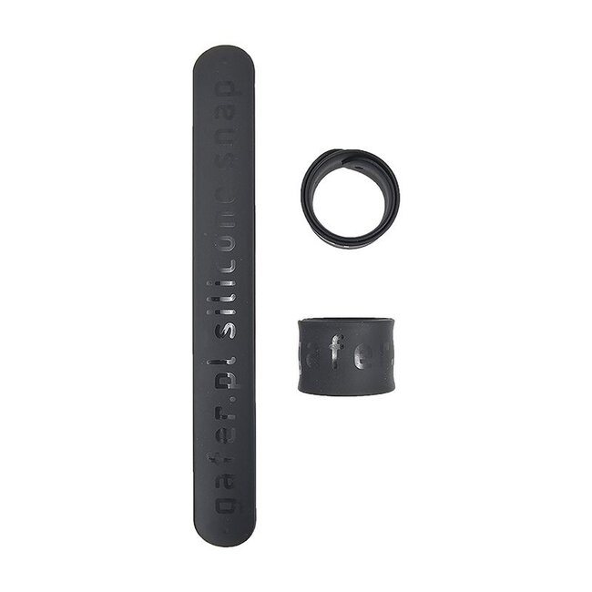 Gafer.pl Attaches-câbles réutilisables en silicone - Lot de 10