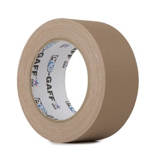 Pro Tapes® Pro Tapes Pro Gaff Gaffa Tape 48mm x 22.8m Light Braun
