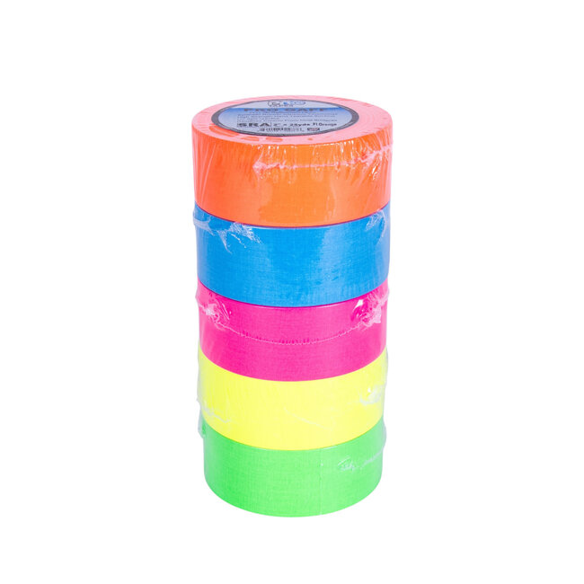 Pro Tapes Pro Gaff Fluor Gaffa Tape (5 rollen / 48mm x 22,8m)