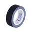 TD47 Ruban adhésif Gaffa Mini-rouleau 19 mm x 5 m Noir Mat
