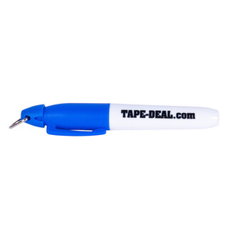 Tape-Deal.com Tape-Deal Mini Marqueur Permanent Bleu