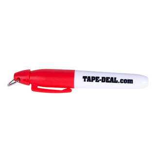 Tape-Deal.com Tape-Deal Mini Permanent Marker Red