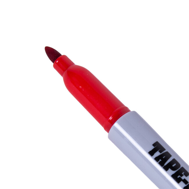 Tape-Deal Permanent Marker Red