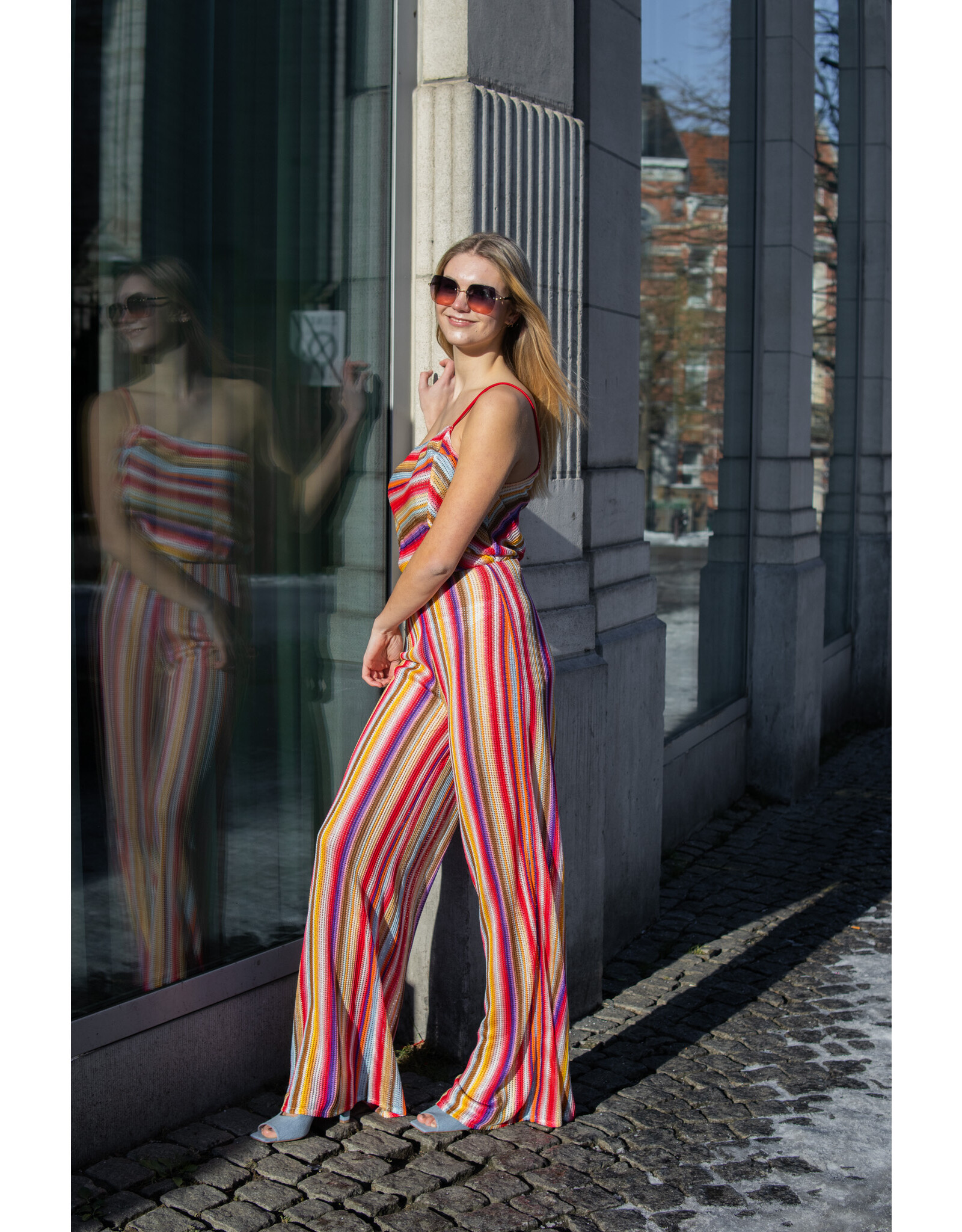 Missoni Jumpsuit Missoni streep colors