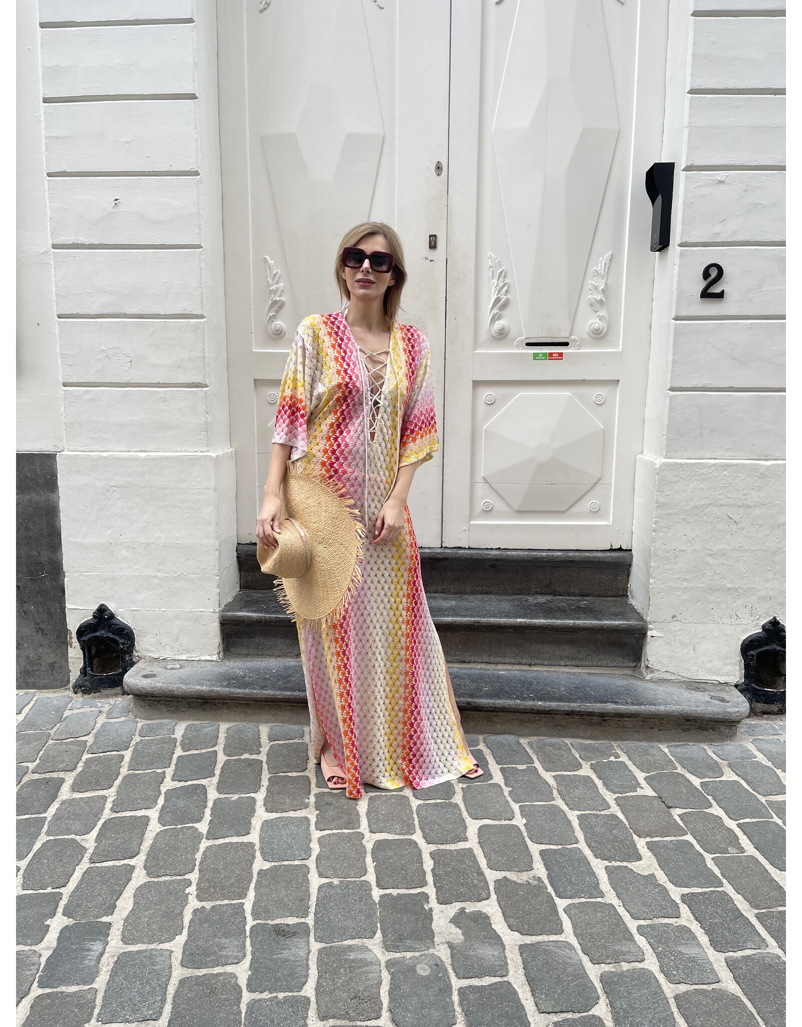 Missoni Lange kaftan Missoni orange