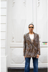 Oversized blazer E Franchi animal print