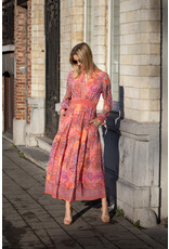 Hale Bob Lang kleed Hale Bob Shelby pink