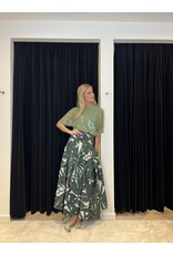 Natan Lange rok Natan Carrie print groen