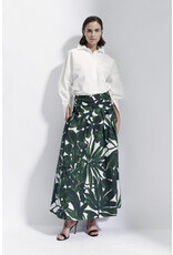 Natan Lange rok Natan Carrie print groen