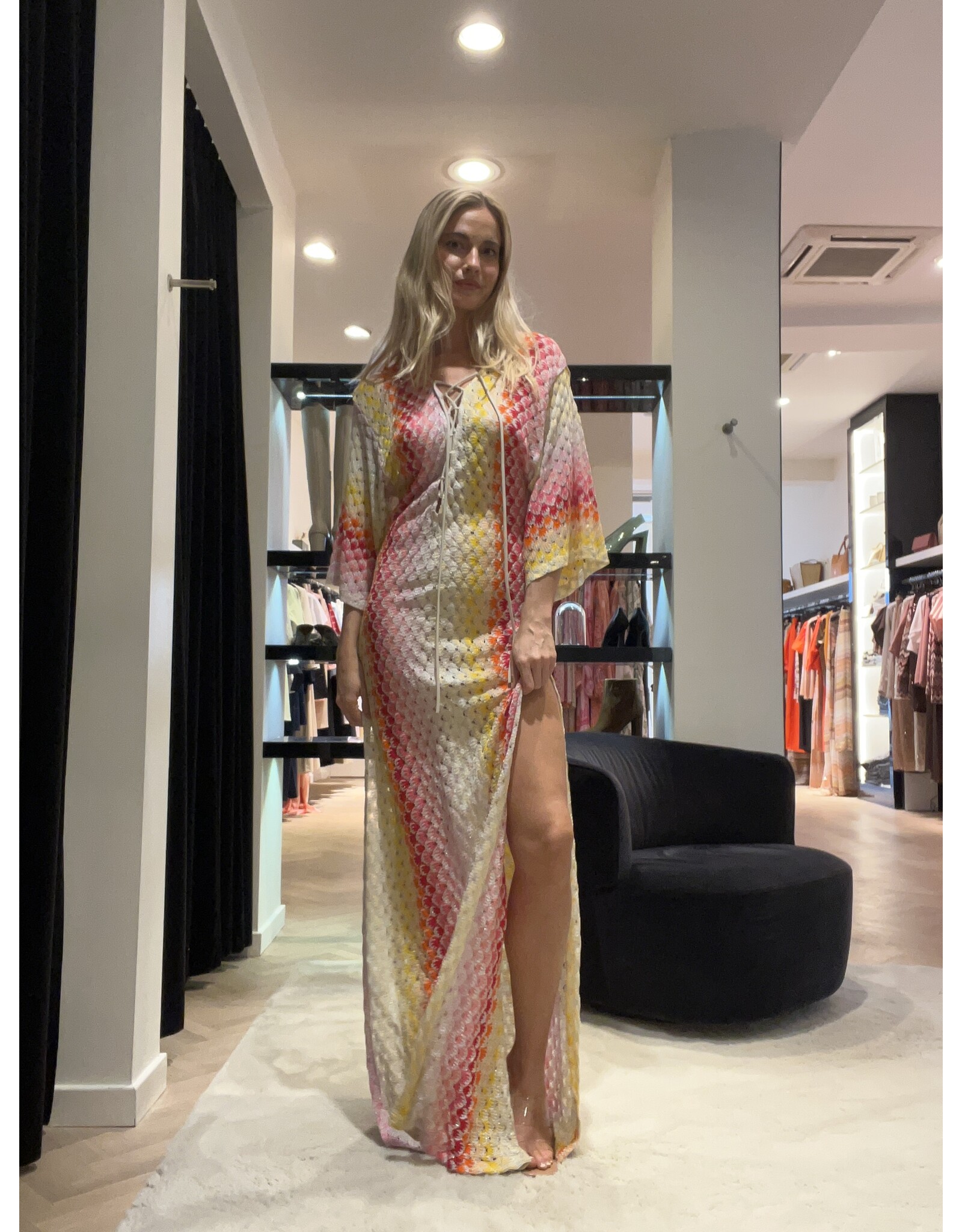 Missoni Lange kaftan Missoni orange