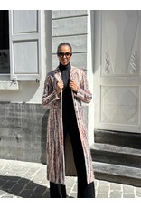 Missoni Mantel Missoni wol bruin/écru