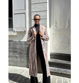 Missoni Mantel Missoni wol bruin/écru