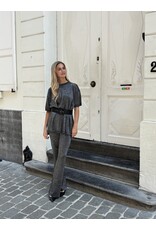 Missoni Oversized pull Missoni donker zilver
