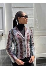 Missoni Gecentreerde vest Missoni lurex bord