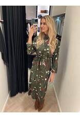 Natan Lang kleed Natan Degun print groen