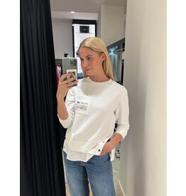 Elisabetta Franchi Sweatshirt E Franchi white